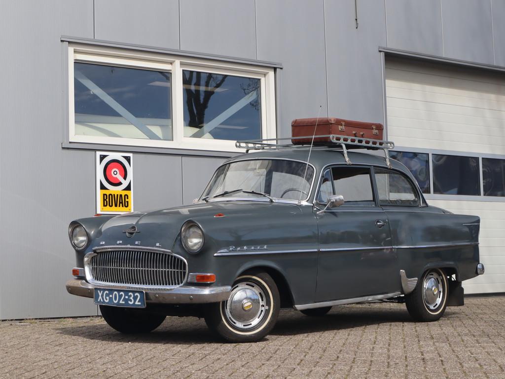 Opel Rekord OLYMPIA NEDERLANDSE AUTO (bj 1957), Auto's, Oldtimers, Overige carrosserieën, Origineel Nederlands, Kunstmatig leder