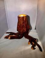 Unieke boomstamlamp met wortels - sfeervolle verlichting, Ophalen of Verzenden, Nieuw, Lamdelijk