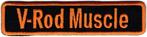 Harley Davidson V-Rod Muscle stoffen opstrijk patch embleem, Ophalen of Verzenden, Nieuw