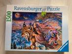 Josephine Wall puzzel 1500 stukjes, Ophalen of Verzenden, 500 t/m 1500 stukjes, Gebruikt, Legpuzzel