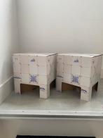 2 krukjes Dutch Design, Marcel Hellemonds, Ophalen of Verzenden, Gebruikt, Overige materialen