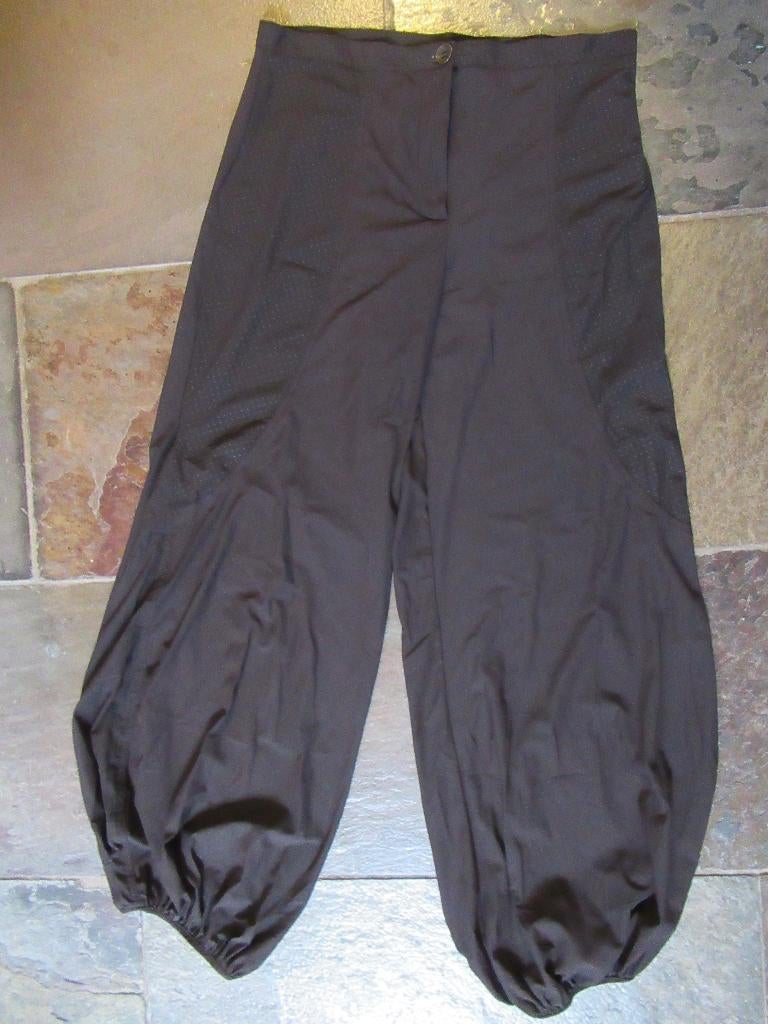SUNLIGHT /Girbaud Broek donkerbruin travelstof maat 1 nieuw, Kleding | Dames, Broeken en Pantalons, Maat 38/40 (M), Bruin, Nieuw