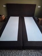 Miodormio Boxspring 160x200 - Gebruikt, Ophalen, Gebruikt, Bruin, Tweepersoons