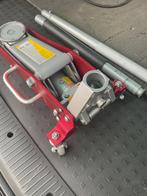 Krik zeer laag met draag handgreep deelbare steel nwpr €150;, Ophalen, Zo goed als nieuw, Hydraulisch, Garagekrik