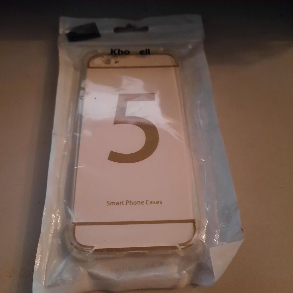 Transparant hoesje voor iPhone 5/5S/SE (2016), Telecommunicatie, Mobiele telefoons | Hoesjes en Frontjes | Apple iPhone, Ophalen of Verzenden