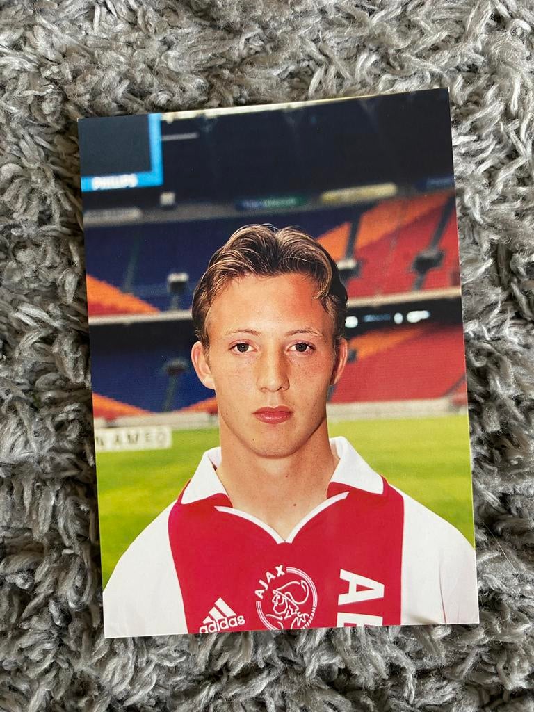 Spelerskaart Cedric van der Gun - Ajax, Ophalen of Verzenden, Zo goed als nieuw, Ajax, Spelerskaart