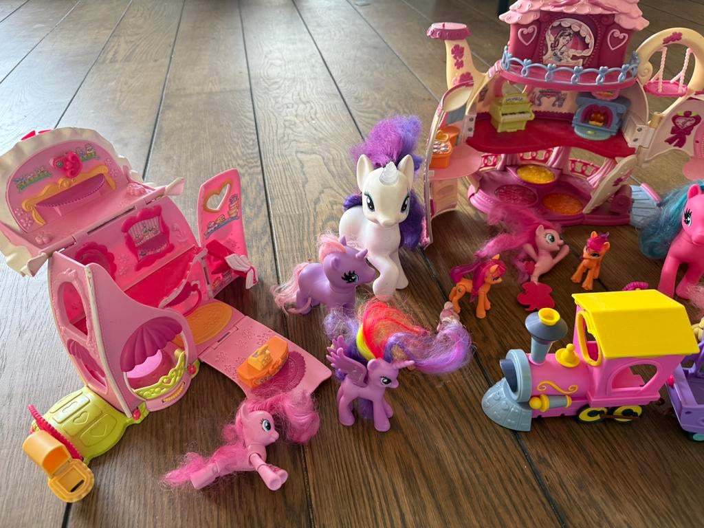 My little pony setje, Ophalen, Gebruikt