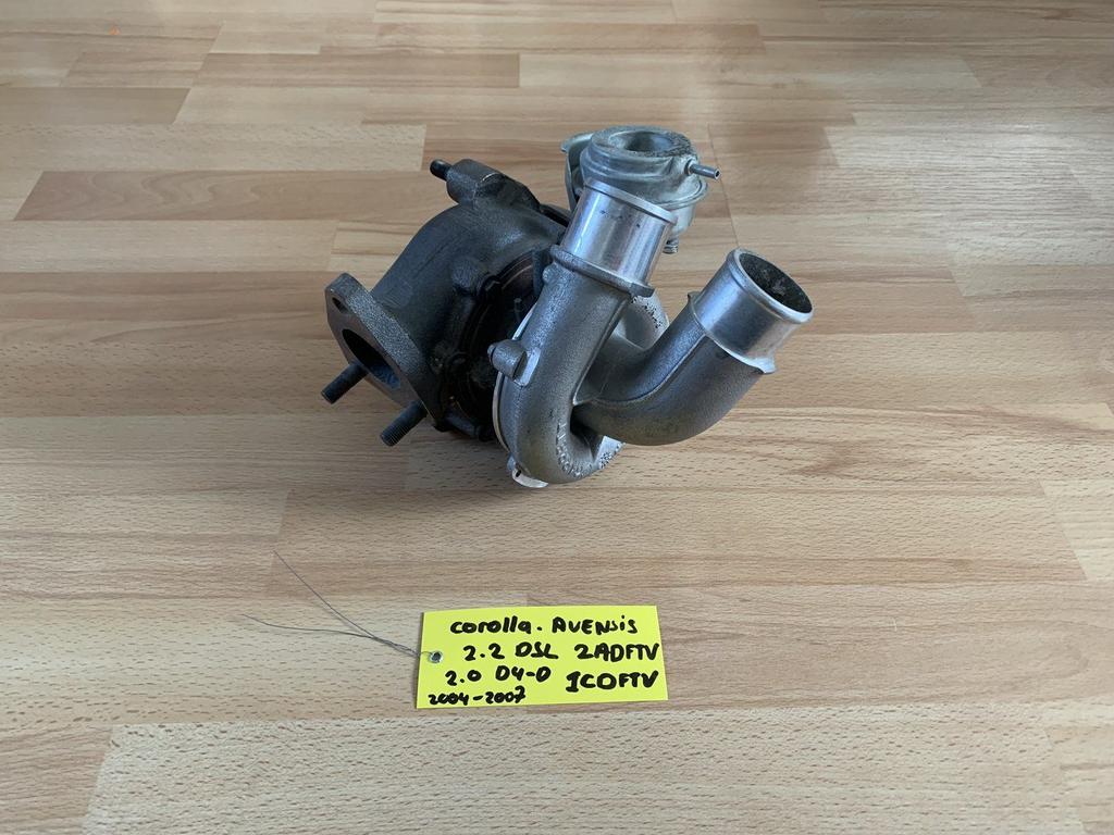 turbo toyota diesel 172010G010 corolla verso / avensis T25, Auto-onderdelen, Motor en Toebehoren, Gebruikt, -, -, Ophalen of Verzenden