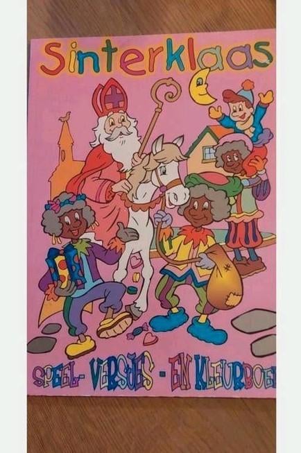 OUD SINTERKLAAS SPEEL/ VERSJES / KLEURBOEK + AFTEL KALENDER, Diversen, Sinterklaas, Ophalen of Verzenden, Nieuw