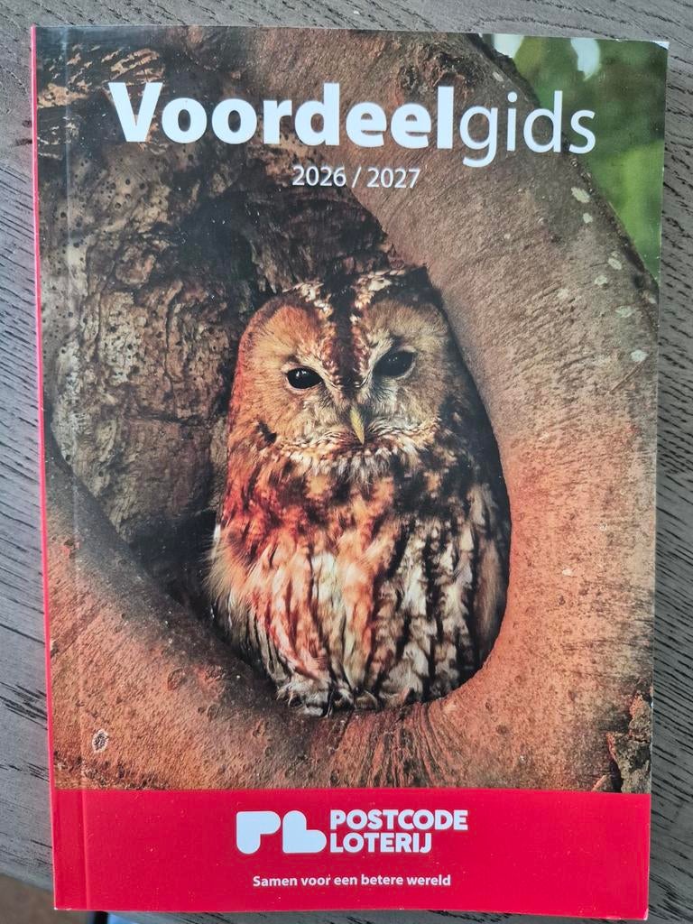 Voordeelgids Postcode Loterij 2026/2027, Ophalen