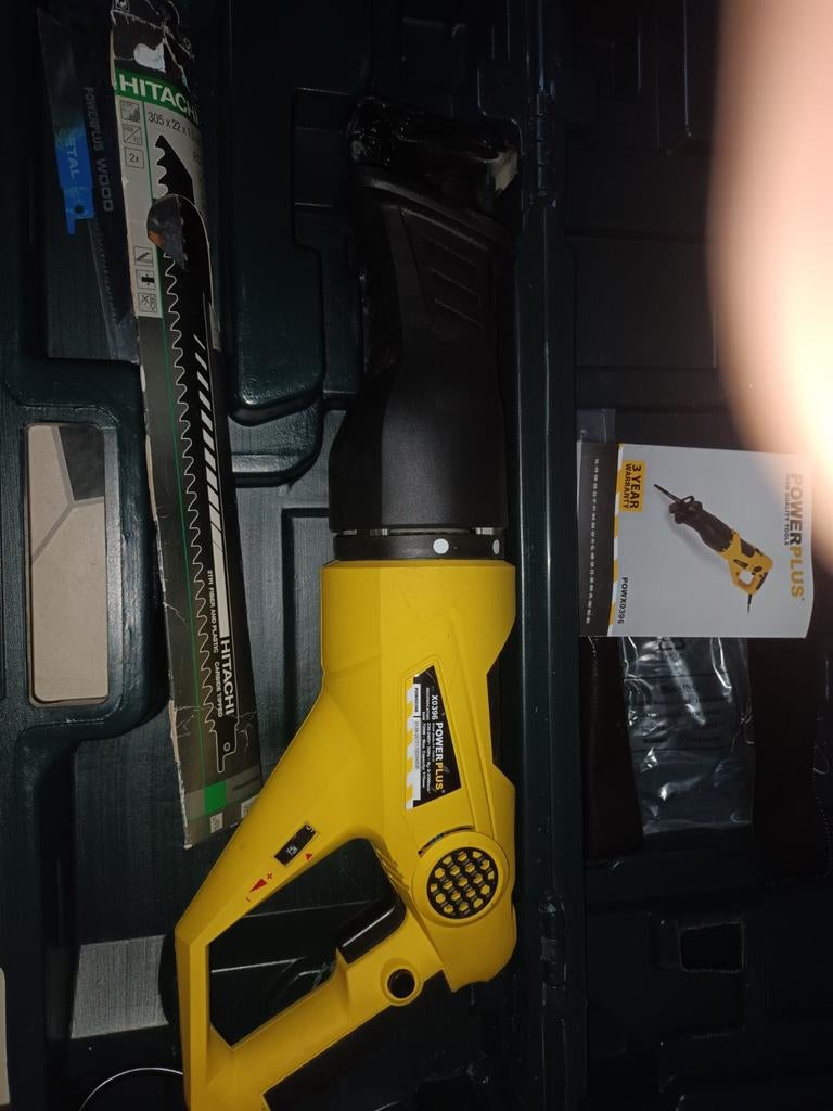 Reciprozaag, Ophalen, Nieuw