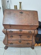 Antieke secretaire.  Notenhout., Ophalen of Verzenden, Gebruikt