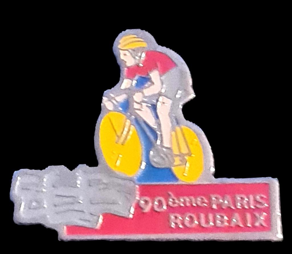 90eme Paris Roubaix pin, Verzenden, Nieuw, Sport, Speldje of Pin