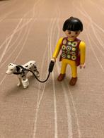 Playmobil vrouw met dalmatiër, Ophalen of Verzenden, Zo goed als nieuw