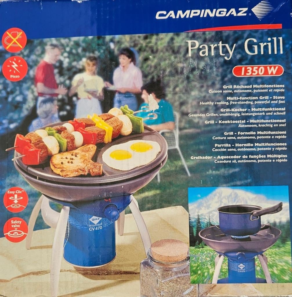 Party grill, Ophalen of Verzenden, Nieuw