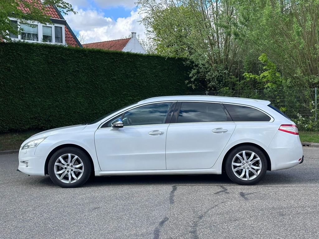 Peugeot 508 SW 1.6 THP Blue Lease Premium Automaat*Pano*Lede, Euro 5, Gebruikt, Leder en Stof, Wit