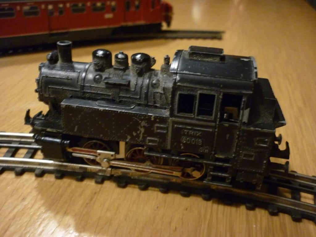 Treinen, Hobby en Vrije tijd, Modeltreinen | Overige schalen, Gebruikt, Locomotief, Gelijkstroom of Wisselstroom, Ophalen