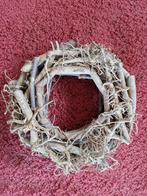 Krans, houten stokjes, decoratief, Pasen, Huis en Inrichting, Woonaccessoires | Kransen, Ophalen of Verzenden