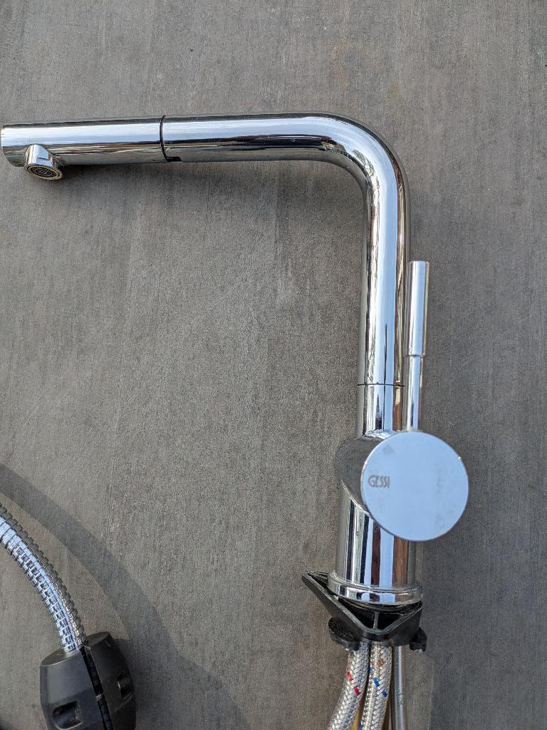 Keukenkraan, Doe-het-zelf en Verbouw, Sanitair, Ophalen of Verzenden, Gebruikt, Chroom, Kraan