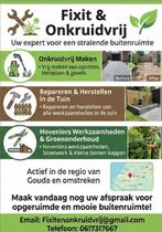 Handyman tuinman onderhoud hulp in en buitenshuis, Hobby en Vrije tijd, Overige Hobby en Vrije tijd, Ophalen