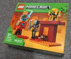 Lego minecraft 21266 nether lava battle = 6 euro . ,, Ophalen of Verzenden, Nieuw