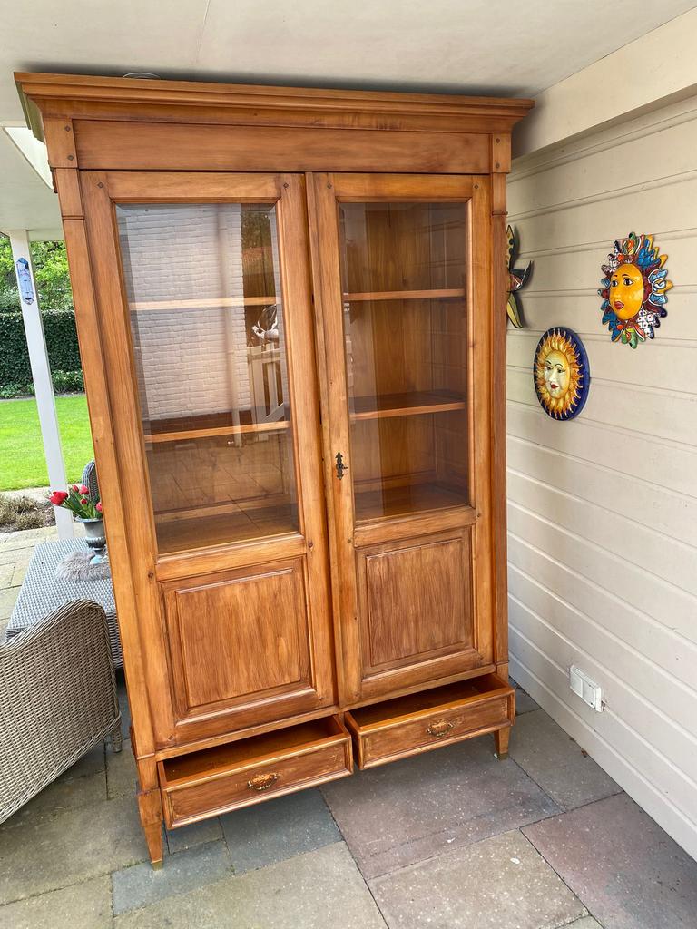 Kast van kersenhout, Huis en Inrichting, Ophalen, Gebruikt, 200 cm of meer, Kersenhout