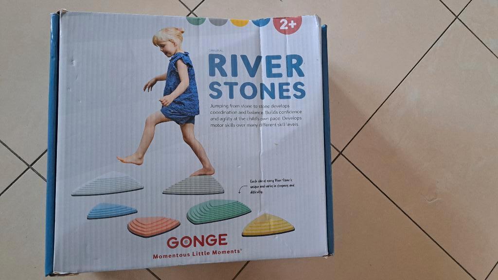 Gonge river stones rivier balansstenen, Ophalen, Zo goed als nieuw