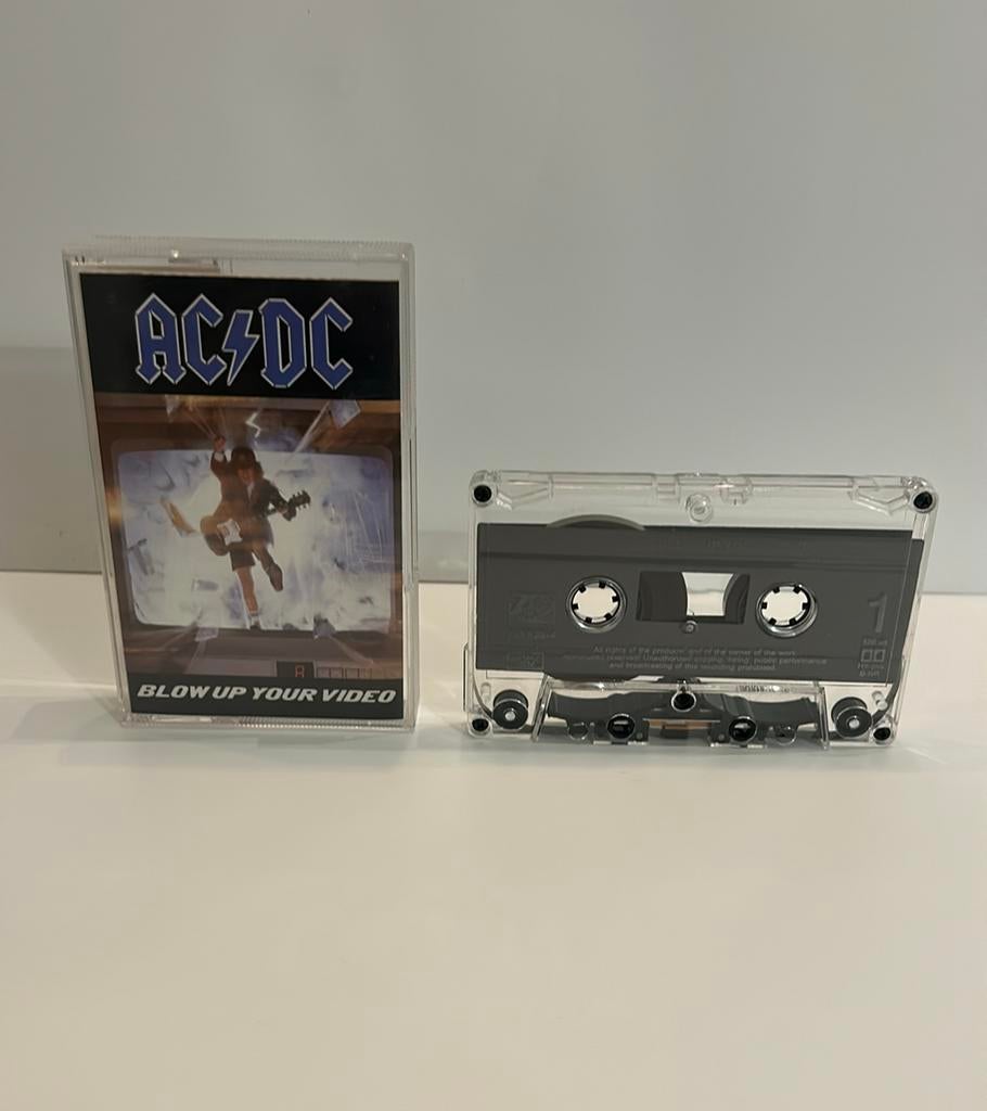 AC/DC – Blow Up Your Video (cassette), Cd's en Dvd's, Cassettebandjes, Ophalen of Verzenden, Gebruikt, 1 bandje