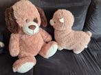 2 Grote knuffels - Hond en schaap, Ophalen, Zo goed als nieuw, Hond, Groot (groter dan 80 cm)
