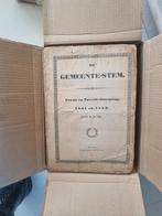 De Gemeente Stem 1851-1860 Compleet - Zeldzaam!, Antiek en Kunst, Ophalen of Verzenden, Diverse