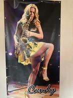 Candy Dulfer op zeildoek - 100x180 cm, Deurposter of groter, Ophalen of Verzenden, Canvas of Doek, Muziek