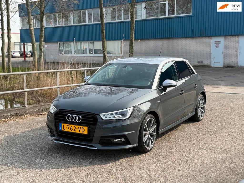 Audi A1 Sportback 1.0 TFSI Advance Sport!2018!Automaat!3x S-, Auto's, Audi, Euro 6, 4 stoelen, Leder en Stof, 49 €/maand