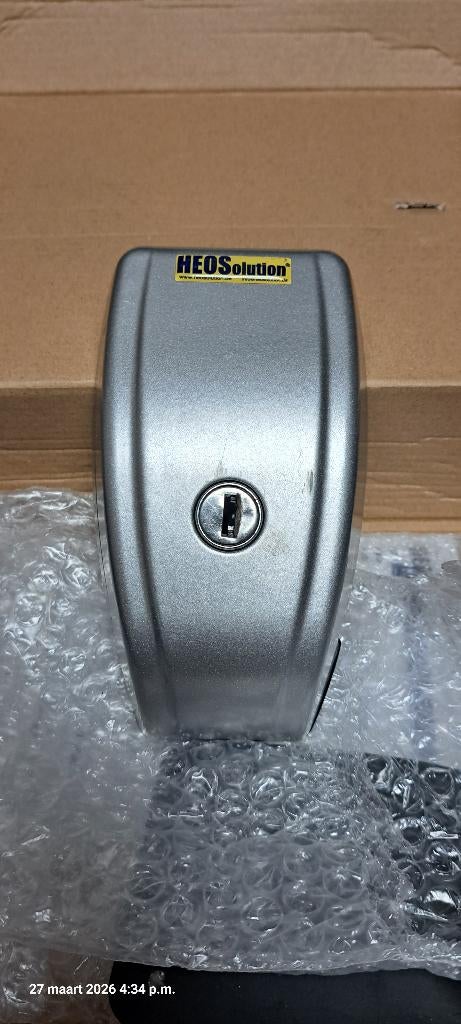 Deur handvat met slot zwart T3 5/79->7/92 | B.90503