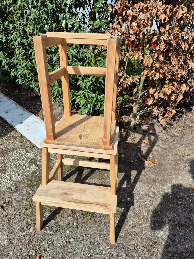 Stevige houten learning tower, Ophalen, Gebruikt, Overige typen