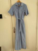 Hema jumpsuit rib katoen mt M, Kleding | Dames, Jumpsuits, Ophalen of Verzenden, Zo goed als nieuw, Maat 38/40 (M), Blauw