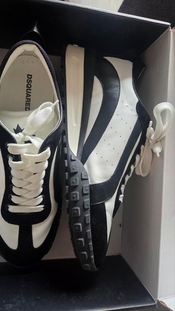 Dsquared2 Legend sneakers maat 44, Kleding | Heren, Schoenen, Zo goed als nieuw, Wit, Ophalen of Verzenden