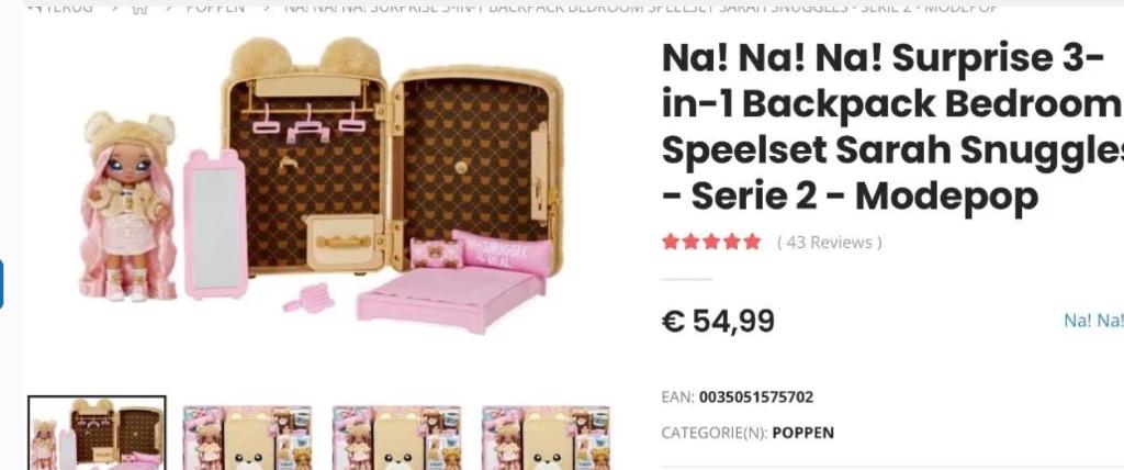 Na na na surprise koffer, Ophalen of Verzenden, Zo goed als nieuw, Overige typen