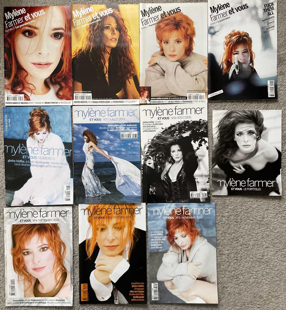 Mylene Farmer et vous 1-20 (exclusief 6), Verzamelen, Muziek, Artiesten en Beroemdheden, Ophalen of Verzenden, Zo goed als nieuw