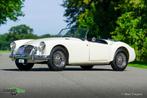 MG MGA 1500, Auto's, Lederen bekleding, Zwart, Cabriolet, Wit