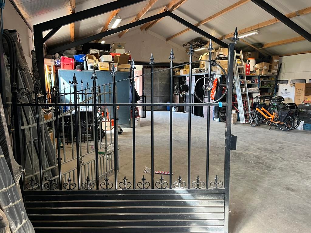 AANBIEDING TUINPOORT SIERPOORT INRIJPOORT, Ophalen, 100 tot 150 cm, Nieuw, IJzer