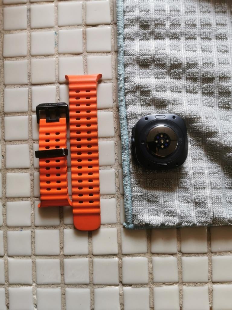 Samsung Galaxy Watch Ultra met oranje band - Nette staat, Ophalen