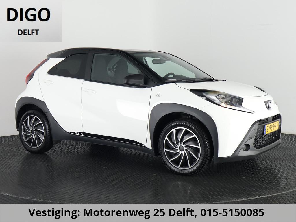 Toyota Aygo X VVT-i MT PLAY BLACK & WHITE 1e EIG GARANTIE 6-, Auto's, Toyota, Stof, Gebruikt, 920 kg, Start-stop-systeem