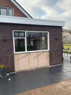 Hardhouten kozijn met loszetraampje, Ophalen, Zo goed als nieuw, Hout, Raamkozijn