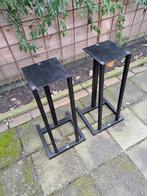 2 metalen speakerstandaards, Gebruikt, Overige typen, Minder dan 60 watt, Ophalen