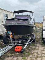 Visboot kilkruiser met Yamaha 25pk, en trailer, Ophalen, 10 tot 30 pk, Gebruikt, Tot 6 meter