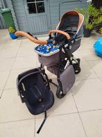 Cangaroo kinderwagen combi grijs, Overige merken, Ophalen of Verzenden, Zo goed als nieuw, Combiwagen