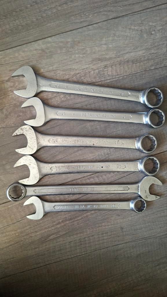 Beta steek ringsleutels set 6 stuks, Ophalen of Verzenden