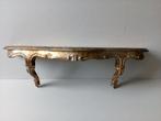 Italiaans/Florentijns. Muurrekje/consooltje. Hout/stucwerk, Ophalen of Verzenden