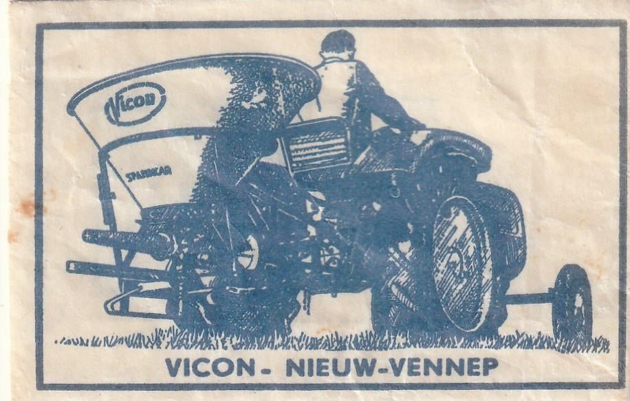 Suikerzakje #768 : Vicon Nieuw-Vennep, Verzenden, Nederland