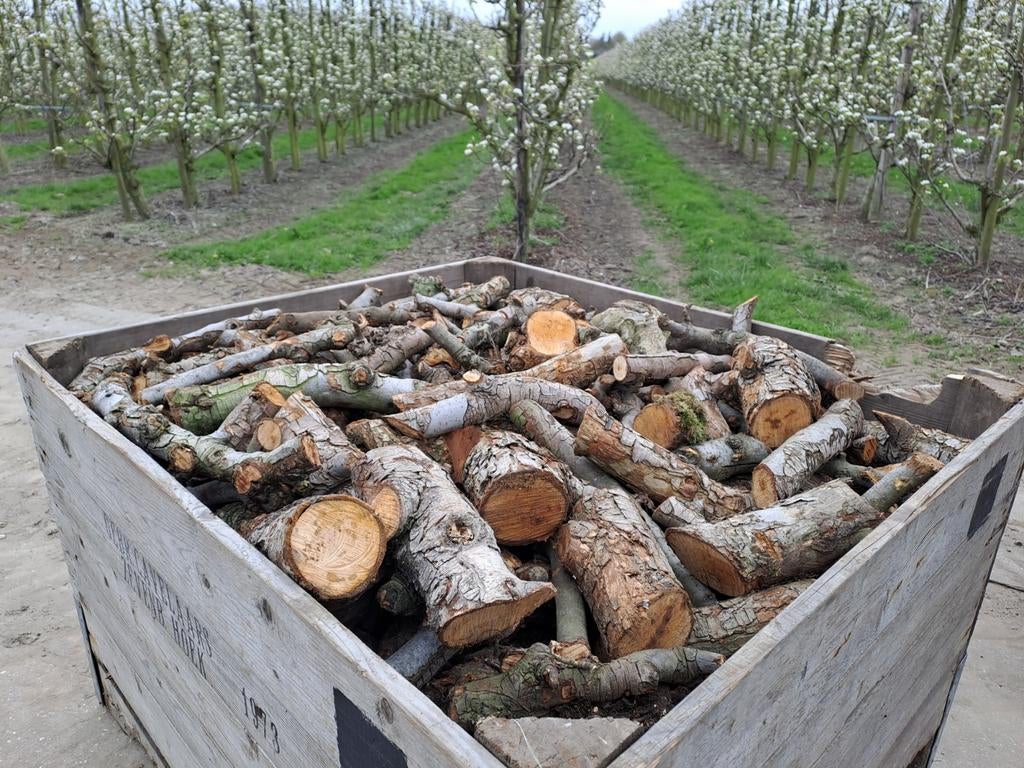 Perenhout Kachelhout Kwaliteit Haardhout te koop!, Ophalen